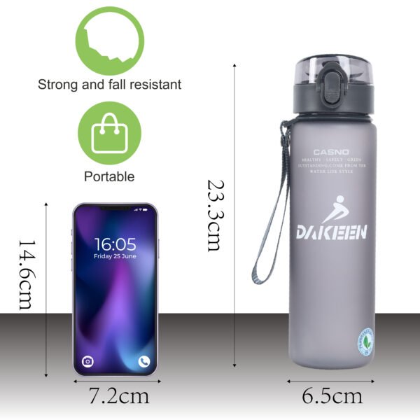 DAKEEN Water Bottle 560 ml Leak-Proof Drink Bottle - Image 8