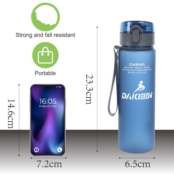 DAKEEN Water Bottle 560 ml Leak-Proof Drink Bottle - Image 8