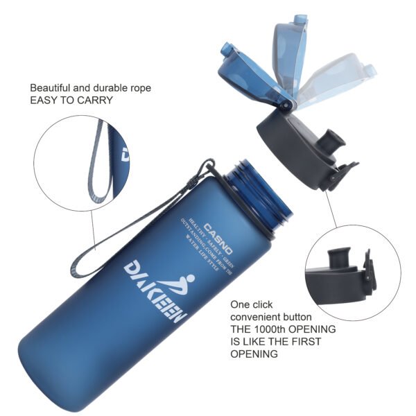 DAKEEN Water Bottle 560 ml Leak-Proof Drink Bottle - Image 5