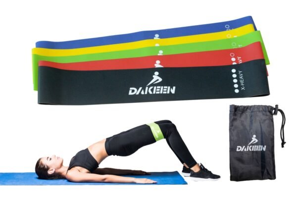 DAKEEN Resistance Loop Bands,Exercise bands Set of 5 Rubber - Image 5